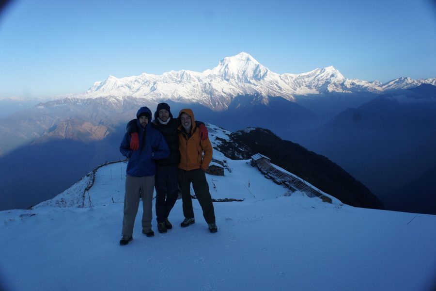 Kopra Ridge with Robin Jordi and Pere