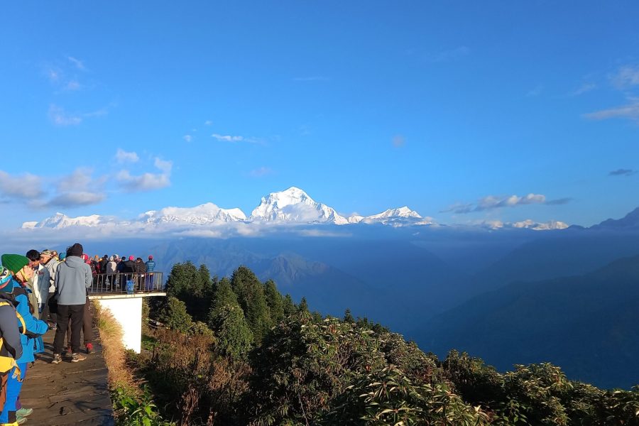 Poonhill top view point